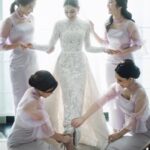 Febby Rastanty Instagram - Dari.. “kakak mila aku punya calon jodoh buat kamu!!” Sampai ke hari dimana kalian membuat janji di hadapan Tuhan untuk bersama selamanya :’’’) Dari awal ngenalin bener-bener sampe deg-degan sendiri karena punya feeling ini mungkin bisa jadi yang terakhir buat kakak mila. Alhamdulillah 2 tahun kemudian bisa jadi kenyataan 🥹 Senang dan bersyukur sekali bisa jadi salah satu saksi perjalanan cinta mereka dari awal. Once again, congratulations beautiful couple ❤️ @jscmila @yakuphasibuan Wishing you both a long and happy married life. May God always shower your marriage with blessings and lots of love. I love you guys 💕 P.S: banyak yang heboh soal aku benerin veil dan dress kakak mila saat jadi bridesmaid 😂 kebetulan saat itu aku diminta kak mila jadi pandongani nya. Kurang lebih seperti “maid of honor” dalam adat batak. Jadi emang tugasnya bantuin bride sebagaimana yang kemarin kulakukan hehe. Kenapa aku? Karena kalau kata kakak mila biar nular. Dipilih yang masih single, biar insyaAllah selanjutnya dia HAHAHAH aminin aja yha guys 😆🙏🏻