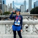 Febby Rastanty Instagram - Siapa disini yang ketagihan lari kaya aku? 🙋‍♀️ Awalnya cuman sekedar hobby eh keterusan sampai akhirnya bisa sampai ke Chicago Marathon 🇺🇸 Kotanya cantik sekali, ramai, penuh energi positif! jadi semangat larinya walau udaranya dingin bangett 🥹🥹 As my 2nd World Marathon Major, pastinya aku perlu persiapan yang matang banget. Terutama dari segi running gear, I only trust New Balance FUELCELL SC ELITE V3 yang ringan dan midsolenya yang pas di kaki aku. Bener-bener tersupport & merasa nyaman selama lari marathon sampai akhirnya berhasil ke garis finish 🏁 Superrrr happy and I can’t wait to continue my running journey. Here’s to more milestones! 🏃‍♀ #RunYourWay #TeamNBID #NBID