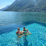 Fedez Instagram - Lago di Como 💙 Lake Como, Italy