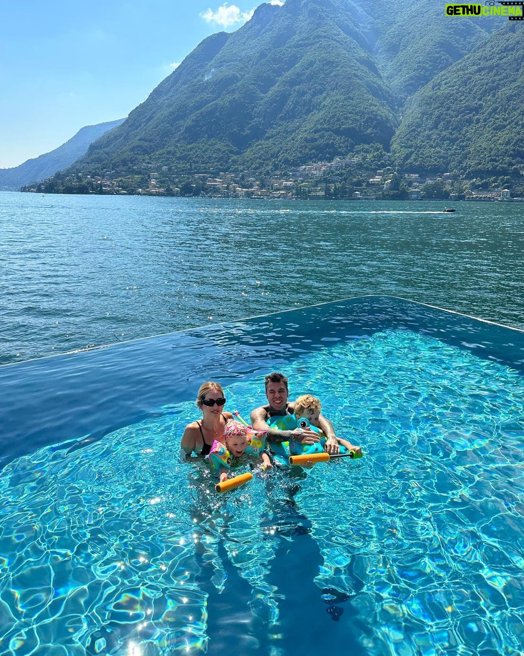 Fedez Instagram - Lago di Como 💙 Lake Como, Italy