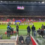 Fedez Instagram - Lello in campo a San Siro e la Vitto presa male 🏟️ Milano Stadio San Siro