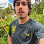 Felipe Castanhari Instagram - A parte boa dessa camiseta é que se o Brasil perder, já estarei devidamente enlutado. 🇧🇷