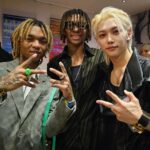 Felix Instagram - @pharrell @louisvuitton The show was insane.! Thank you for inviting me ❤️🙏 and thank you to everyone for making the night so special. And of course thank you to #stay for being so supportive!! 🙌 #felix #LVMenPreFall24 #louisvuitton
