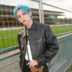 Felix Instagram - Thank you @nicolasghesquiere @louisvuitton & STAY for lollapalooza 🩵 #광고