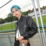 Felix Instagram - Thank you @nicolasghesquiere @louisvuitton & STAY for lollapalooza 🩵 #광고