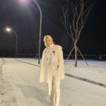 Felix Instagram - Have a happy new year 🩵 I pray for everyone to be healthy and happy ❤️😊 #stay #felix #happy2024