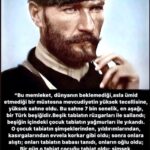 Ferhat Yılmaz Instagram - #30ağustoszaferbayramı kutlu olsun #mustafakemalatatürk ⚔️🇹🇷🇹🇷🇹🇷 "Bu memleket, dünyanın beklemediği,asla ümid etmediği bir müstesna mevcudiyetin yüksek tecellisine, yüksek sahne oldu. Bu sahne 7 bin senelik, en aşağı,bir Türk beşiğidir.Beşik tabiatın rüzgarları ile sallandı; beşiğin içindeki çocuk tabiatın yağmurları ile yıkandı.O çocuk tabiatın şimşeklerinden, yıldırımlarından, kasırgalarından evvela korkar gibi oldu; sonra onlara alıştı; onları tabiatın babası tanıdı, onların oğlu oldu;Bir gün o tabiat çocuğu tabiat oldu; şimşek, yıldırım, güneş oldu; Türk oldu.Türk budur.Yıldırımdır, kasırgadır,dünyayı aydınlatan güneştir." #nemutlutürkümdiyene T.C. Türkiye Cumhuriyeti