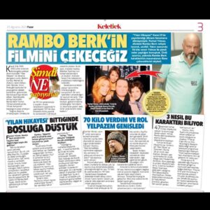 Ferhat Yılmaz Instagram - Hürriyet Kelebek röportajım 
bugün okuyucularla buluştu. 🎬🎥

@hurriyetkelebek @edastory @handekaramanogullar @tumayozokurofficial @hurriyetcomtr #ferhatyılmaz #tumayozokurofficial