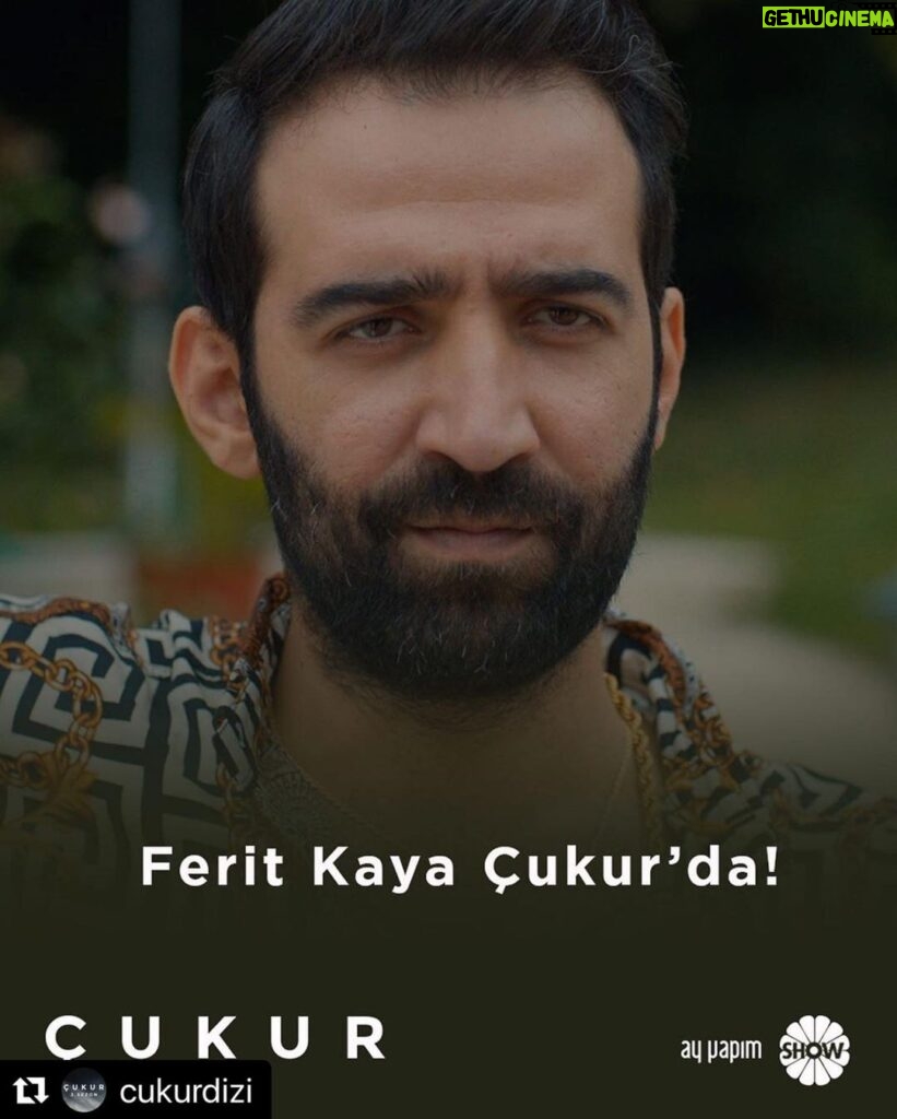 Ferit Kaya Instagram - 👊🏽 #Repost @cukurdizi with @make_repost ・・・ Başarılı oyuncu Ferit Kaya “Murtaza” karakteri ile Çukur ailesine katıldı. @feritkaya21 @ayyapim @showtv