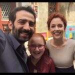 Ferit Kaya Instagram - Güzeller güzeli partnerlerim 🍀😊🙏#dayanyüreğim #endemolshineturkey #foxtv #meral #cengiz #senem