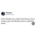 Fernanda Souza Instagram – Nossa tristeza acaba amanhã, Brasil! 🙌🏼😁

A @netflixbrasil lança a segunda parte da Temporada 1 de ILHADOS COM A SOGRA, amanhã 16/10 !!!

E pra quem ainda não viu
os 4 primeiros episódios, eu separei uns comentários que representam tudo que a gente sente…