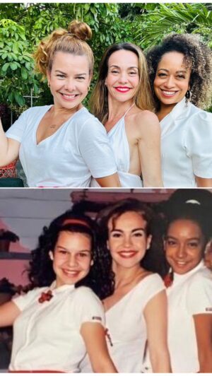 Fernanda Souza Instagram - As três estão tentando voltar
a postar com frequência nesse
lugar, então nada mais óbvio
que fazer um trend! 😛

Só que a gente fala pra caraca
e claro que rendeu mais do que
uma foto de antes e depois pq 
a genia da @arethaoliveiraoficial editou a presepada! 😂

Meu ascendente em Virgem não
ficou satisfeito com meu posicionamento na foto mas
como sou de gêmeos liguei o 
“Fo… aquele botão lá” kkkkkkkk

Assiste até o final pq a gente se empenhou! 

Amo vocês @arethaoliveiraoficial e @flaviamonteiro !!! Obrigada por tanto… ♥️