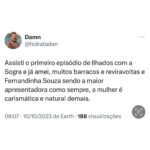 Fernanda Souza Instagram - E nosso segundo dia de ILHADOS COM A SOGRA começou assim! 🥹♥️🙏🏻 Que alegriaaaaa!! ✨✨✨ Me contem o que vcs estão achando, pelo amooooor! Eu só posso dizer que tô viciada no meu próprio reality! 😂😂😂