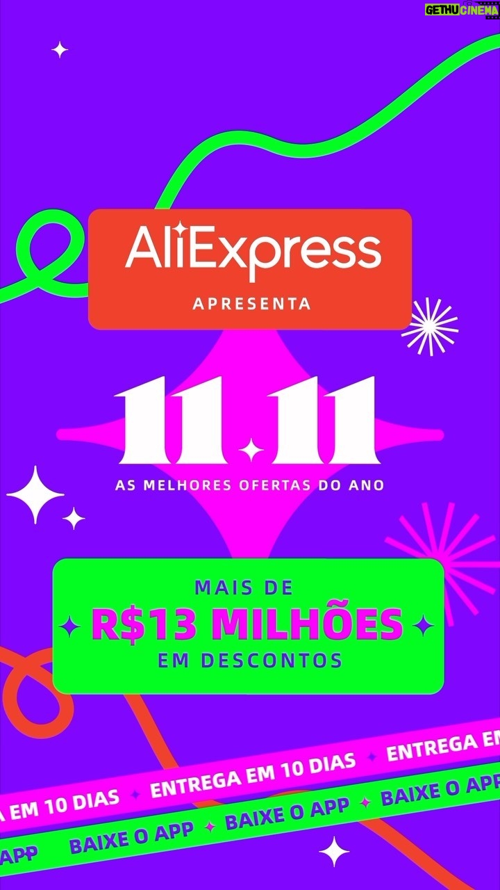 Fernanda Souza Instagram - Nossa live foi um sucesso mas o 11 do 11 do @aliexpressbr não acaba por aqui naooooo! A gente pode continuar aproveitando os menores preços do ano, que vão até o dia 17/11, com mais de R$13 milhões de desconto nos produtos. E não esquece: as melhores ofertas estão sempre no app, tá? Então, corre e baixa porque no @aliexpressbr a festa só acaba quando termina! #1111AliExpress #AchadinhosDoAli *publicidade
