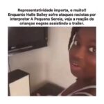 Fernanda Souza Instagram - Se vc assiste esse vídeo e ainda diz “ah mas a Ariel não era assim”: 1. Vamos começar relembrando que: Sereias são seres mitológicos. Podem ser de qualquer cor. Então só te resta desapegar… 2. VOCÊ NÃO CONSEGUE VER O QUÃO GRANDIOSO ISSO É? Não consegue pensar no que essas meninas tão sentindo? Não consegue se por no lugar do outro e entender a IMPORTÂNCIA de toda essa REPRESENTATIVIDADE ? Jura mesmo que não dá pra olhar por outro lado e ficar feliz pelo outro? Se não dá, tem nome isso aí! Ps. Esse vídeo eh um repost da @arethaoliveiraoficial atriz que interpretou a Pata em Chiquititas e representa mto para milhões de mulheres pretas que viram a novela! Te amo e te honro, minha amiga!
