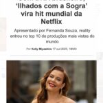 Fernanda Souza Instagram - A paz de quem está no TOP 10 MUNDO, CARAIIIIIIIII! VAMO POHAAAAAAA! 🤪 PQP! Tomano… mentira! 😂😂😂 Tô muito feliz pq nossa equipe entregou TUDOOO E MUITO MAIS! Parabéns a todos os envolvidos! 👏🏻👏🏻👏🏻 @netflixbrasil o Brasil e quiçá o mundo, estão prontos pra Temporada 2 ! Se vira, Netinhaaaa! ♥️😂