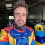 Fernando Alonso Instagram - Día de test en el @circuitomuseofa y récord del circuito. Desde el 2017..😅 que parecía imposible acercarse a los tiempos del campeonato de Europa celebrado aquí, por fin hoy se ha podido bajar. Gracias @dpkracing @fa_alonsokart 💙💛❤️. #karting #dpk #FAkart #iame