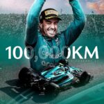 Fernando Alonso Instagram - Fernando has just become the first driver in F1 history to complete 100,000 km under race conditions. A legend of our sport. #SingaporeGP