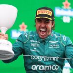 Fernando Alonso Instagram - We gave it our all on the track. Very happy with the pace of the car, the podium, the fastest lap, and the strategy. Thank you @astonmartinf1 💚, what a Sunday . #f1 #astonmartin #zandvoort