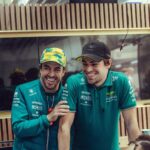 Fernando Alonso Instagram - Second row locked for us. P3&P4. Good job team💪. We keep learning and improving. Tomorrow = sprint day. @astonmartinf1