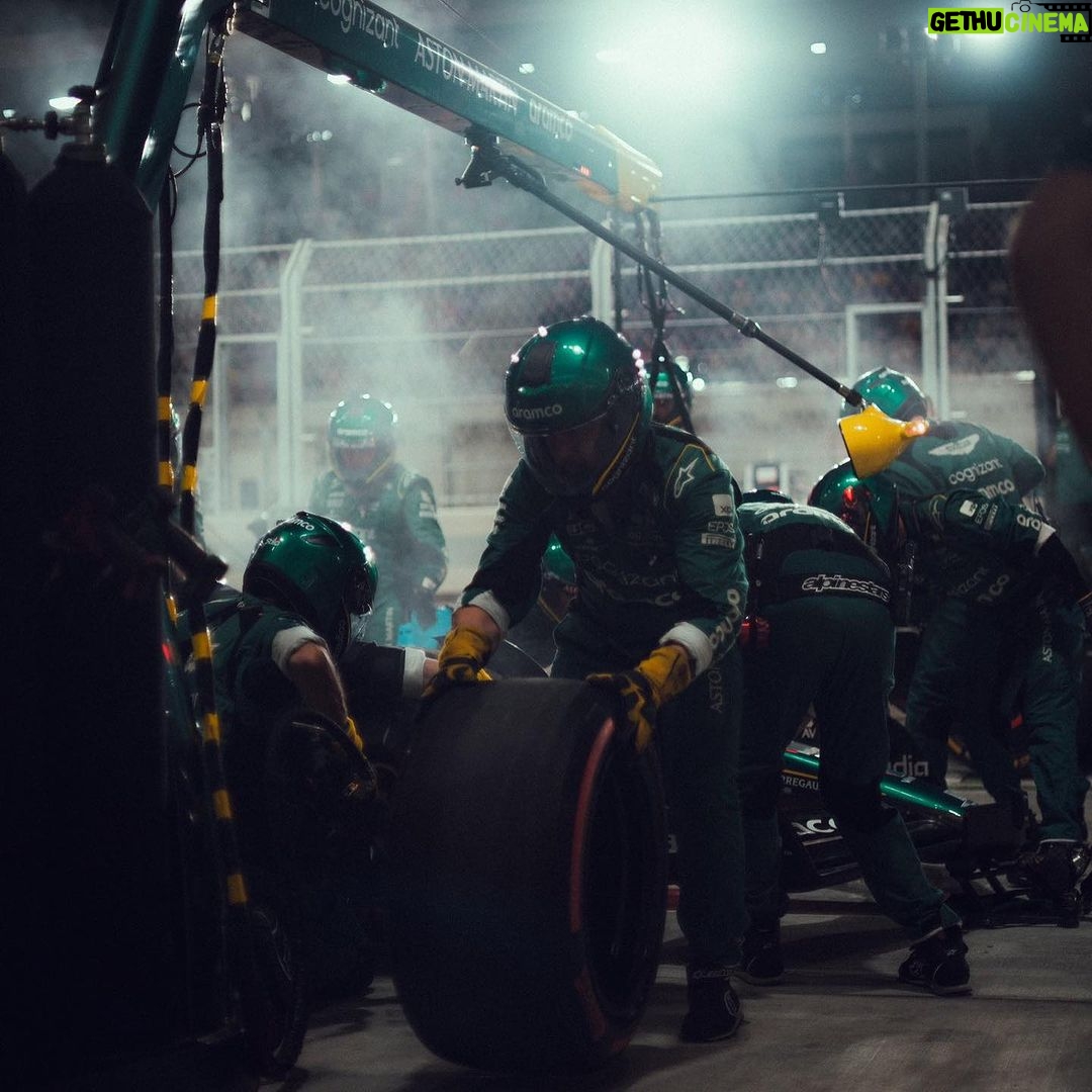 Fernando Alonso Instagram - We gave it our all on the track. 9 more points for the team and we will keep fighting. Thanks to the entire team that worked under extreme conditions all weekend to give us a competitive car. Time to recharge and get ready for the next trip with 3 consecutive races. @astonmartinf1 #f1 #qatar #astonmartin