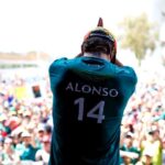 Fernando Alonso Instagram - Gracias España. 💙🇪🇸. Hemos dado todo en la pista y ojalá hubiésemos tenido más ritmo para terminar más arriba. Pero me voy contento y con más puntos. Ha sido muy especial vivir toda la experiencia este fin de semana. Llegará….💪 #f1 #spain #astonmartin