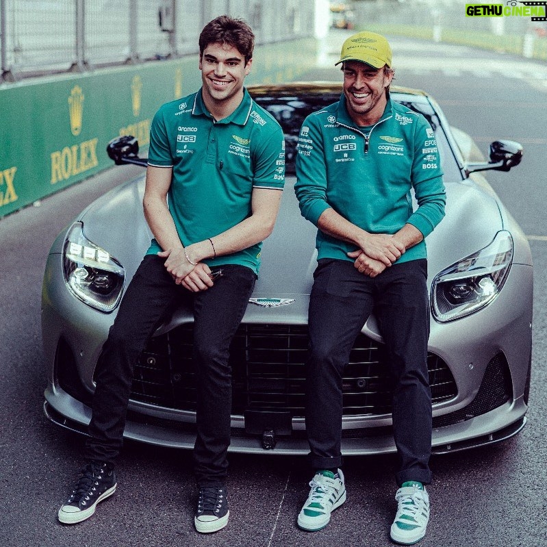 Fernando Alonso Instagram - Monaco. All set 💪. @astonmartinf1 @astonmartin @lance_stroll #f1 #monaco #astonmartin Monte-Carlo, Monaco