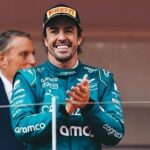 Fernando Alonso Instagram – Another podium! P2 🏆 in Monaco!!!! 
So happy with this after a difficult race, specially with the rain at the end! 
• 
Thank you Thank you Thank you Thank you Thank you Thank you Thank you Thank you Thank you Thank you Thank you Thank you Thank you Thank you Thank you 💚💚 @astonmartinf1 !!! #monaco #f1 #astonmartin
