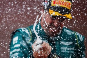 Fernando Alonso Instagram - Another podium! P2 🏆 in Monaco!!!! 
So happy with this after a difficult race, specially with the rain at the end! 
• 
Thank you Thank you Thank you Thank you Thank you Thank you Thank you Thank you Thank you Thank you Thank you Thank you Thank you Thank you Thank you 💚💚 @astonmartinf1 !!! #monaco #f1 #astonmartin