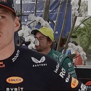 Fernando Alonso Instagram - Thanks for the champagne Miami 🍾. Great car and strategy. 4th podium of the season. We are @astonmartinf1 🟢🟢🟢🟢. #f1 #miami #astonMartin