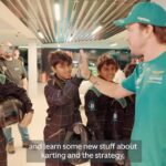 Fernando Alonso Instagram - Thank you @aramco for this beautiful day and for your care towards future generations. #karting #motorsport #future #aramco #saudiaramco
