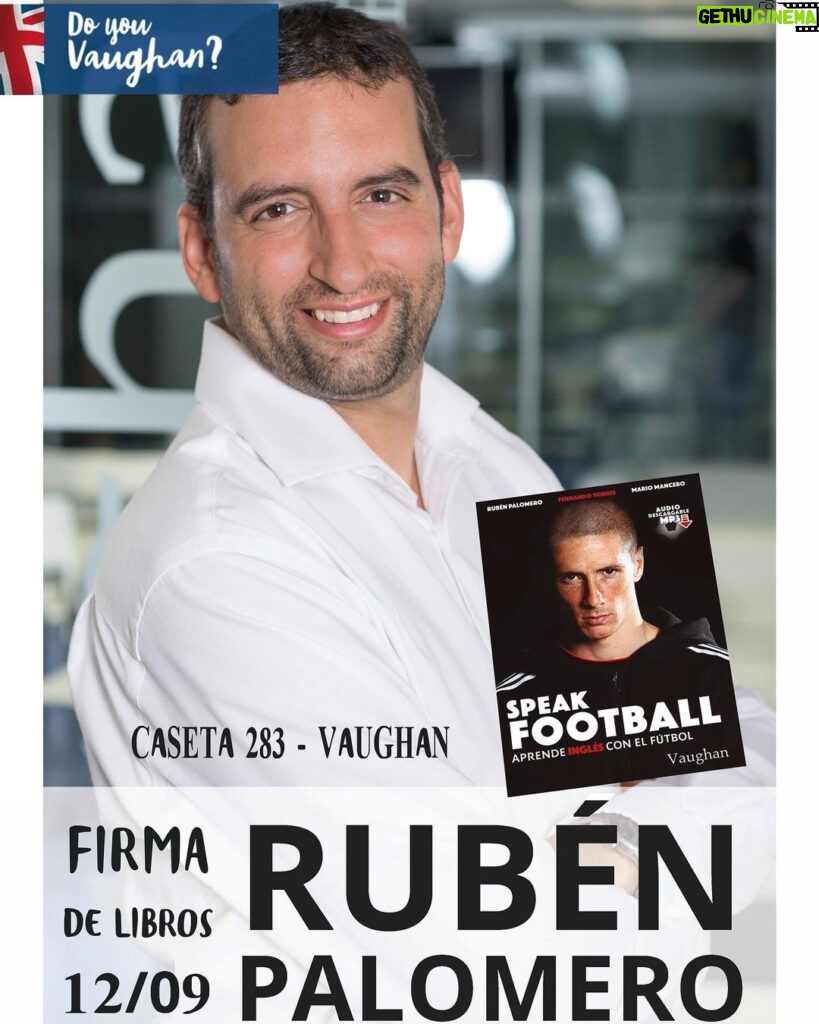 Fernando Torres Instagram - No os perdáis mi libro Speak Football en la @Ferialibromadrid, en la caseta 283. El domingo día 12 lo firmará @Rubenpalomero de @grupo_vaughan (17:00-19:00 h). 📖⚽️🇬🇧 #SpeakFootball