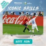 Fernando Torres Instagram - Does this count as my third EUROs final? 😉⁣ ⁣ It's your final chance to enter the Hisense EURO 2020 ticket competition, all you have to do is vote for your favourite of the #IconicSkills Finalists 👉 Head to @HisenseSports to enter!⁣ ⁣ I'm up against Zizou & Pirlo, so help get me to the top of the table 🙏🏻⁣ ⁣ #EURO2020⁣ ⁣ ¿Esto cuenta como mi tercera final de EURO? 😉⁣ ⁣ Última oportunidad de participar en el sorteo de entradas @HisenseSports EURO 2020. Todo lo que tienes que hacer es votar por tu jugada favorita 👉 Visita @HisenseSports para participar.⁣ ⁣ Me enfrento a Zizou y Pirlo, así que necesito vuestra ayuda para ganar 🙏🏻