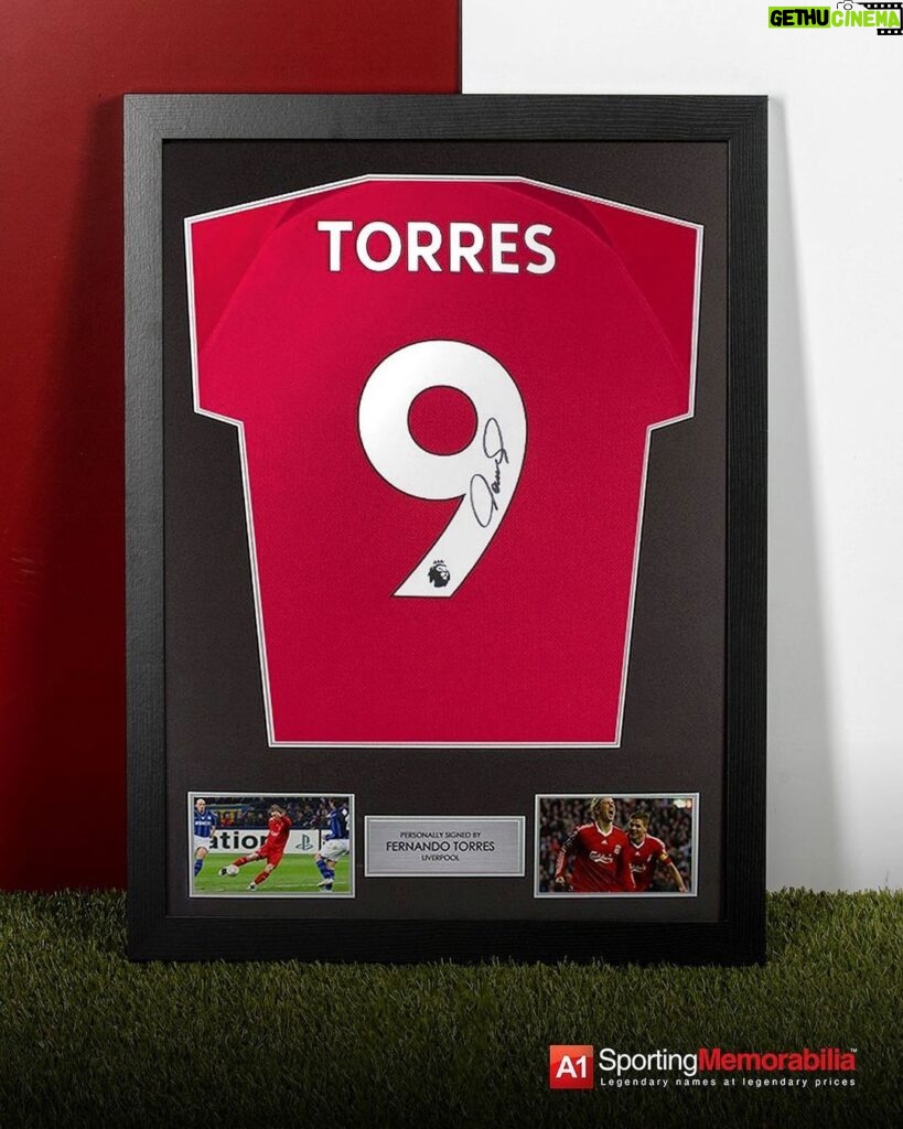 Fernando Torres Instagram - 🔥 GIVEAWAY! 🔥 I've teamed up with @A1SportingMemorabilia to give away one of my signed and framed Liverpool shirts! For your chance to win simply: 1️⃣ - Follow @A1SportingMemorabilia   2️⃣ - Tag two friends in the comments