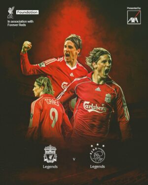 Fernando Torres Instagram - Fernando Torres will make a return to Anfield next month when he lines up for #LFCLegends against AFC Ajax Legends in the annual LFC Foundation charity match 🙌