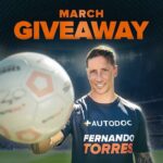 Fernando Torres Instagram – AUTODOC and Fernando Torres have prepared a GIVEAWAY 📣
Do you want to win a branded T-shirt and a football signed by Torres?  Then go ahead, read the rules, and enter the giveaway🧡
3 winners will be selected from among all eligible entries received🤩

How to enter:
✅ Follow @autodoc_autoparts and @fernandotorres
❤️ Like this post
💬Tag a friend in the comments

❗️The giveaway is open for entry from 01/03/2022 to 31/03/2022.
Winners will be picked at random in a live Instagram broadcast on 31/03/2020. 
📌Any individual aged 18+, residing in the EU, the UK, or Norway can take part in the giveaway.

Good luck to everyone😉

⚠️Disclaimer:
Instagram is released from any and all liability in relation to this giveaway.

#fernandotorres #autodoc #autodoc_autoparts #autodocbrandambassador #giveaway Europe