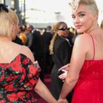 Florence Pugh Instagram - The night was full of gorgeous smiles, delicious friends and unbelievable talent. Ended up presenting the Best Animated Feature Film award with Natalie Portman and the fantastic #theboyandtheheron ended up winning! Such a wonderful moment. Congratulations to all those nominated and all those who went home with an award. Such an achievement either way. Thank you for accompanying me to my first globes baby @zoelisterjones, was a treat to have you on my arm. Huge thanks to my ever so talented glam- @babskymakeup @hairbyadir @colorbymattrez @nailglam @rebeccacorbinmurray @maisonvalentino & @tiffanyandco 💋