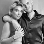 Florence Pugh Instagram – I’ve been locked to this boy for 15 years of friendship, it only feels appropriate to connect ourselves with something as special as this @tiffanyandco bracelet. In honour of what this was designed for, we’re locked with the best kind of love. 
#tiffanyandco 
#lockwithlove
#tiffanypartner 

Thank you @babskymakeup for not only taking the time to do my face but also taking the beautiful pictures. Theo and I I’m sure will be framing and hanging above the mantelpiece. Duh.