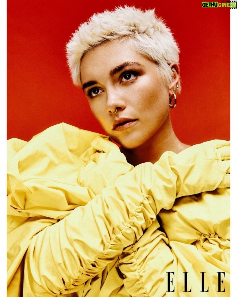 Florence Pugh Instagram - To be given not only a cover but awarded ‘The British Icon’ by Elle Style Awards was not how I expected my summer to end. It was a piece I was really able to reflect and appreciate all those that had pushed me forward, protected, supported, followed, encouraged to get me to where I am now and to be able to be who I am now. I was thrilled to have @jodiesmith interview me, where we discussed it all. Where she was being not only full interviewer at work on zoom but also full mum at work at the same time. Another reason why I’m not surprised I bow down to her and her greatness so easily! To the crew that filled the studio with humour and light during that shoot at a very strange time for all, thank you. The strikes have been important but hard on not only those who it is for, but all who are affected around it. Thank you for talking and sharing and laughing on that day. It was a fulfilling day during a weird time and I thoroughly appreciated you all. Big love and shout out to @dannykasirye, a photographer who I can only hope of working with again and again. He just.. got me. And it. And yeah, he’s fucking fab. Thank you team! You were incredible. Stylist- @jennedykennedy Makeup- @babskymakeup Hair- @peterluxhair Nails- @michelleclassnails Creative director- @tom_houseofusher Fashion director- @avrilmair