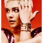 Florence Pugh Instagram - To be given not only a cover but awarded ‘The British Icon’ by Elle Style Awards was not how I expected my summer to end. It was a piece I was really able to reflect and appreciate all those that had pushed me forward, protected, supported, followed, encouraged to get me to where I am now and to be able to be who I am now. I was thrilled to have @jodiesmith interview me, where we discussed it all. Where she was being not only full interviewer at work on zoom but also full mum at work at the same time. Another reason why I’m not surprised I bow down to her and her greatness so easily! To the crew that filled the studio with humour and light during that shoot at a very strange time for all, thank you. The strikes have been important but hard on not only those who it is for, but all who are affected around it. Thank you for talking and sharing and laughing on that day. It was a fulfilling day during a weird time and I thoroughly appreciated you all. Big love and shout out to @dannykasirye, a photographer who I can only hope of working with again and again. He just.. got me. And it. And yeah, he’s fucking fab. Thank you team! You were incredible. Stylist- @jennedykennedy Makeup- @babskymakeup Hair- @peterluxhair Nails- @michelleclassnails Creative director- @tom_houseofusher Fashion director- @avrilmair