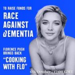 Florence Pugh Instagram – Hello my Jammy Jammy Tarts. 
I will be back tomorrow for a ‘Cooking With Flo’ for the coolest of reasons.
I can’t tell you how excited I am to cook with you all again, I know it’s been a while but good things take time to brew and what a place to talk about this brilliant movement towards change. 
As well as cooking something yum, I look forward to explaining what @racingdementia plan of action is and how we can all take part to help. 
Tomorrow. 5pm. 6th of October. Let’s get into it! #raceagainstdementia #cookingwithflo