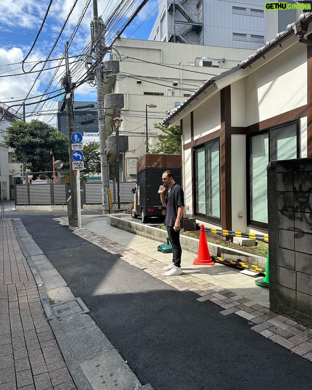 Florence Pugh Instagram - Things we learnt on our day in Tokyo.. Toby wore black jeans and regretted it. Hot. I’m finding it hard to say no to the clothes. The trees are magical and look like they can talk. It wouldn’t surprise me if you told me they can. The food is literally bursting at the seams with flavour. All I need for breakfast, lunch and dinner is dumplings. The fruit here doesn’t taste like fruit, it’s fruit squared. If I could hand deliver a single grape (oh my god the grapes here 😱) to everyone I would but I can’t and they’ll probably squish in the travel. I need another suitcase because I can’t leave things behind at the stalls. I packed wrong. High waisted jean shorts- nope. Next time= more floaty floaty things. The people here are the kindest and the purest. I want to cuddle everyone but I won’t because even though they’re kind I’m also a stranger. If there’s a gap in the buildings, you know they’ll build a cute adorable Polly pocket building that fits perfectly. I want to bathe in noodles. We cooked some hearts and some cocks and called it a night. Jet lag. Is. A. Bitch. Nothing a grape can’t fix.
