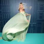 Florence Pugh Instagram - @tiffanyandco what a spectacular evening you hosted last night, thank you for inviting me to the grand opening of #thetiffanylandmark, it truly was unbelievably beautiful. And Katy Perry sang.. which always changes my life because oh my god she’s amazing. @tiffanyandco and I have been wanting to do something special for this event, and so if you look closely.. that is a Tiffany septum in my septum. I KNOW. I screamed too. Thank you for making me sparkle in all the ways. A big big thank you to all those who created it in such quick time, you are such talented craftsmen and women.