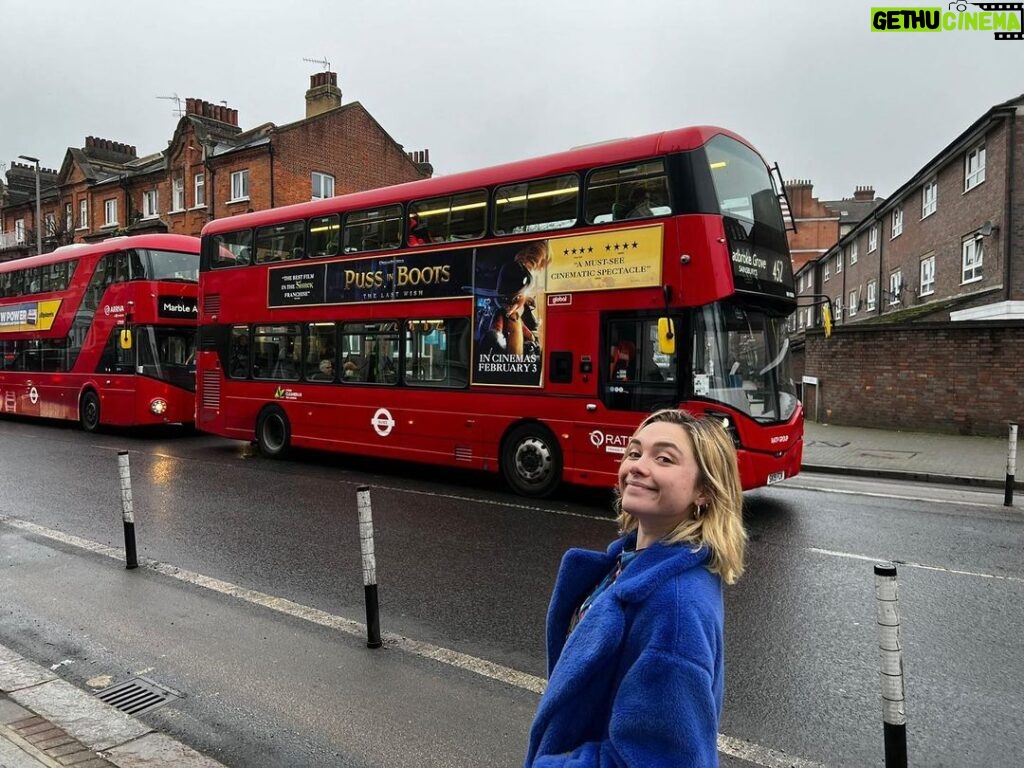 Florence Pugh Instagram - In case you haven’t caught it yet in the UK, IT’S OUT IN THE CINEMAS AND YOU CAN TAKE YOUR GRANNY OR YOUR CHILD. It’s that good. @pussinboots #thelastwish