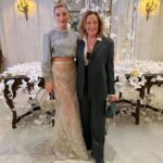 Florence Pugh Instagram - The Valentino family was full of so much love and art and passion this weekend. And ended with a big jacket potato last night. Win. And MAMA got to come!! 2nd fashion show ever and she stole the evening. Always does! Thank you to all at @maisonvalentino for inviting me, @pppiccioli I’ll never stop being amazed by your eye for shapes and colours. To another FABtastic weekend. #valentino #BlackTie #mumlooksreallycute First two slides by @sgpitalia