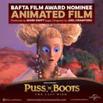 Florence Pugh Instagram - AND… ‘Puss in Boots The Last Wish’ has also been nominated for a BAFTA!!! What a night this will be to celebrate. So glad this movie is getting the recognition it deserves, fantastic storyline with brilliant creators at its core. Perfect timing as well- it comes out in UK cinemas on February 3rd! Yipppeeee.