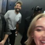 Florence Pugh Instagram - Bit of Matt Rez, bit of Jason, bit of sushi, bit of Peter, bit of thanksgiving prep with Seth, bit of sangria, bit of monochrome, bit of blurry team, bit of hotel room pamper that we took off immediately because the food came. My moment in NYC was glorious. Thank you for the sunshine x