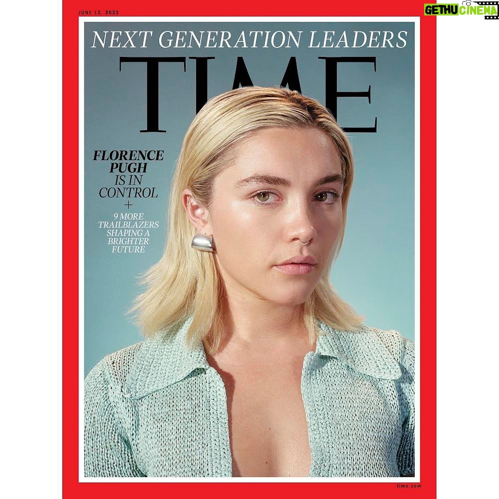 Florence Pugh Instagram - In brilliant fashion, I was on set yesterday for my final day shooting #weliveintime and this TIME copy came out… apologies for not posting yesterday, I needed to stay focussed! I’m still processing this. We shot and interviewed this back in March, and the wait has made it feel like it was all a dream and actually of course I’m not on the cover of TIME. But in fact here she is. WHAAAAT? It has been a joy and a privilege to change things gently, speak out proudly, and be the person my 13/14/15/16/17 year old selves would be proud of and would still recognise. There are many things in this industry and in this life that obviously you cannot control, but the things I have been able to have given me so much inner power. The company you surround yourself with, the values you hold, and the passion you put out are all things that, even in a whirlwind time, keep you whole and grounded. It certainly has for me. Thank you @time for giving me this honour. I’ll be buying a copy (many) and will never forget this moment. I wrote a year ago about being brought up surrounded by amazing confident women. On the shoot day in the middle of a mad press month for @agoodpersonmov my granny graced us all with her presence on the set. We shared an Aperol and got her feet up for some good posing. It’s only fitting that despite me being on the cover, she’s on the inside. Granzo Pat in Time magazine.. now that’s something.