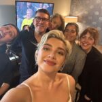 Florence Pugh Instagram – We saw @jimmykimmel! 
Thanks for having us. And to all the crew, audience and band members that welcomed us yesterday- it’s always such a pleasure and THANK YOU for making it special. 
#jimmykimmel 
#ABC
@jimmykimmellive 
@dunemovie