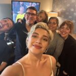 Florence Pugh Instagram – We saw @jimmykimmel!
Thanks for having us. And to all the crew, audience and band members that welcomed us yesterday- it’s always such a pleasure and THANK YOU for making it special.
#jimmykimmel
#ABC
@jimmykimmellive
@dunemovie